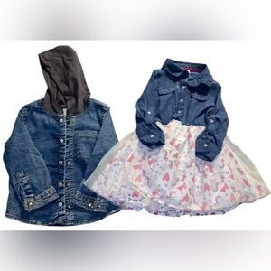 GIRLS EUC BUNDLE OF TWO ITEMS SZ 3T